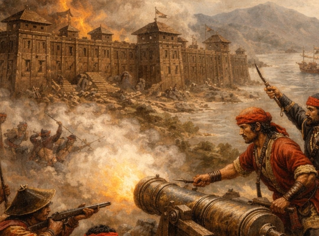 Perang Tasikela 1644 (Ilustrasi)