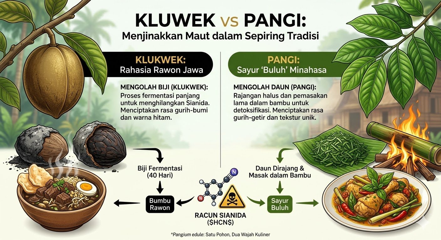 kluwek vs pangi