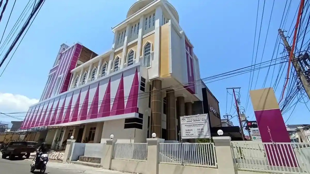 Gereja Imanuel Baju (Foto Tribunnews)