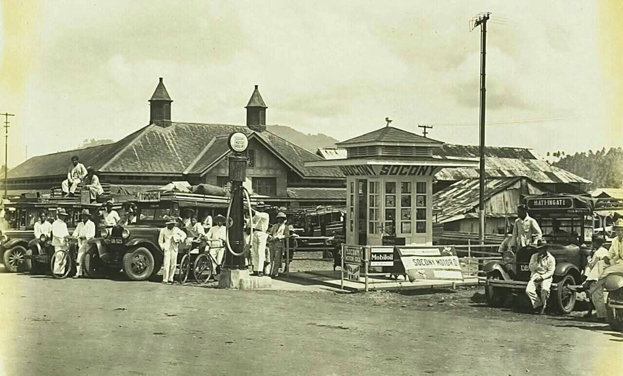 SPBU Kampung Cina Manado 1930