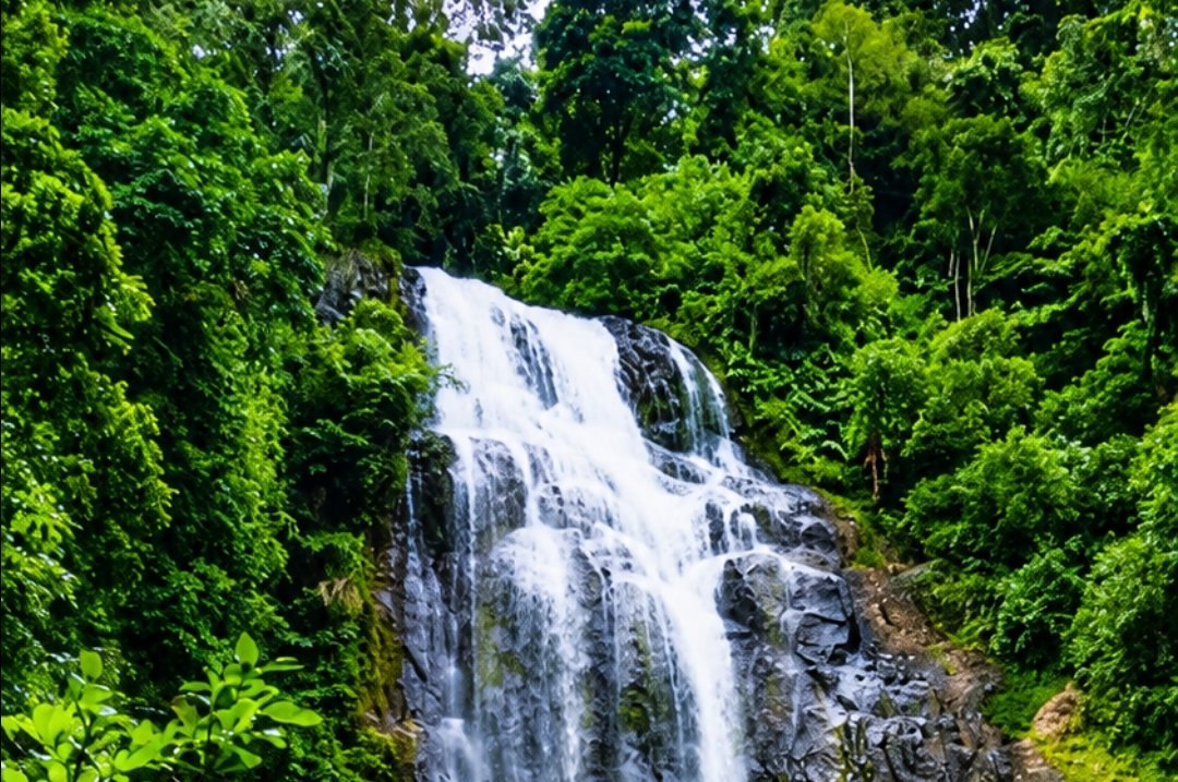 Air Terjun Masongsor di Desa Kinaleosan