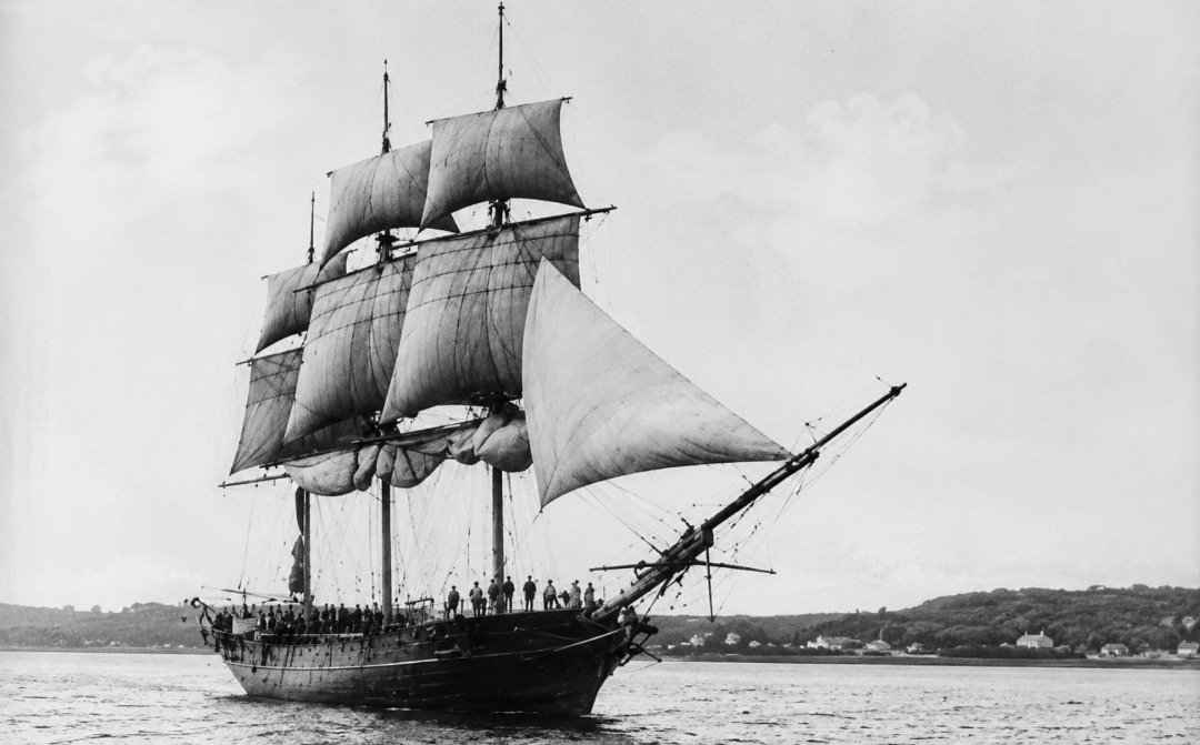 Kapal La Bayonnaise French Corvette 1849 (Leon Seth de Loche)