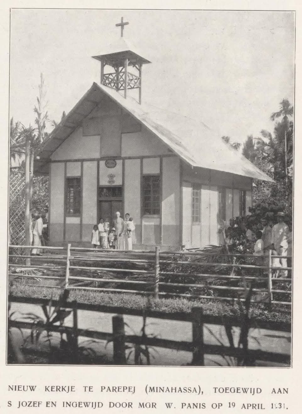 Gereja Misi Parepej, Minahasa (1931)