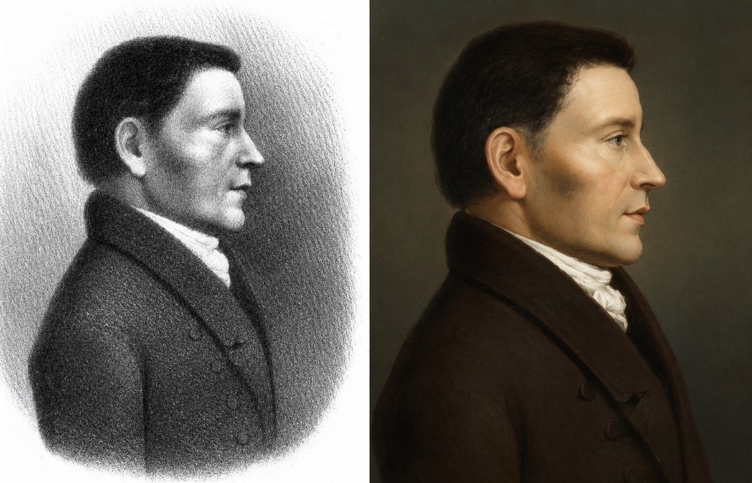 Gambar Johann Gottlieb Schwarz saat usia 29 tahun (https://hetutrechtsarchief.nl)