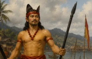 de radja van Manado Tululio (ilustrasi)