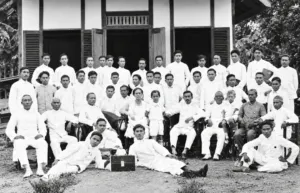 Rapat Gerejawi Di Beo Mei 1929 - (repro foto De Zending op de Sangi-En Talaud Eilanden)