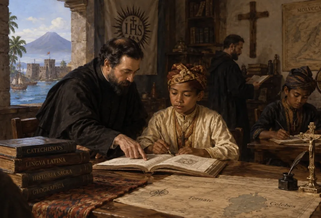 Putra mahkota belajar di rumah ordo Jesuit (ilustrasi)