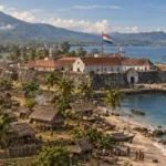 Benteng Amsterdam di Wenang (Manado) pada akhir abad ke-17 hingga awal abad ke-18. (ilustrasi)